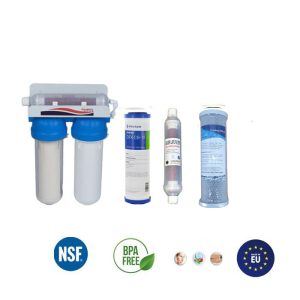 SILVER LIFE FILTER σύστημα φίλτρων με υπέρυθρη ακτινοβολία με βρυσάκη