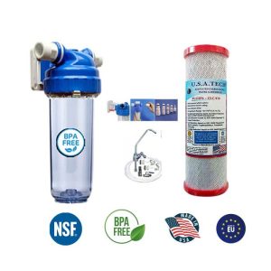 Μονό κάτω πάγγου UNIVERSAL USA TECH Pb PLUS 0,5m με βρύση